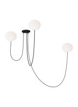 Visual Comfort & Co. Modern Collection PBCH35927OPB - Helium Small 3 Light Chandelier