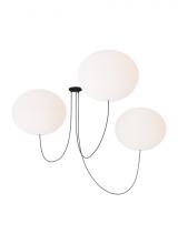 Visual Comfort & Co. Modern Collection PBCH37127OPB - Helium X-Large 3 Light Chandelier