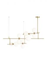 Visual Comfort & Co. Modern Collection 700MDCHGRR - ModernRail Chandelier 2