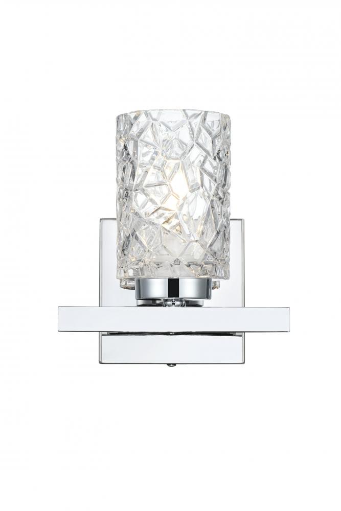 Cassie Wall sconce W7.1"E5.2"H7.7" Chrome