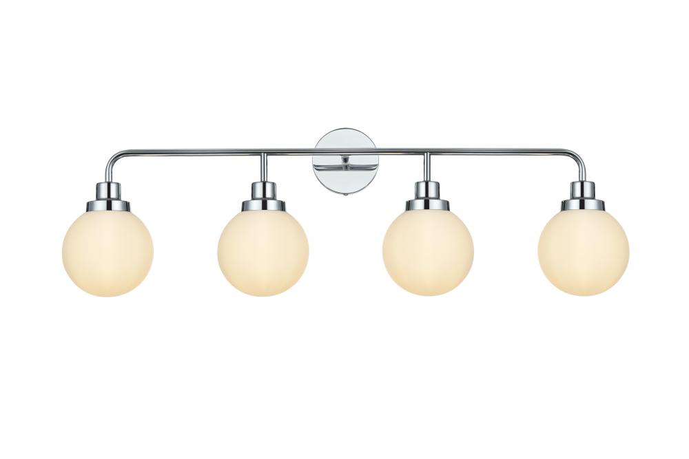 Hanson Wall Sconce L37.2"H11.7"E7.7"W/GL Chrome