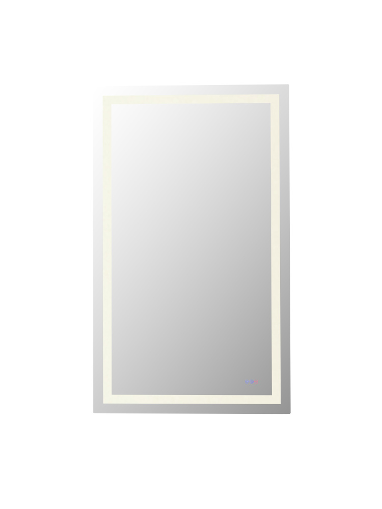 LED Mirror W36 H60 3000-6000K Dim