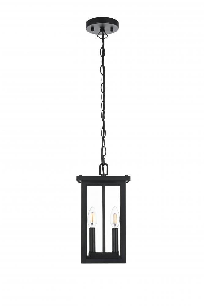 Outdoor Hanging L7" W7"H13.5" L2 Black