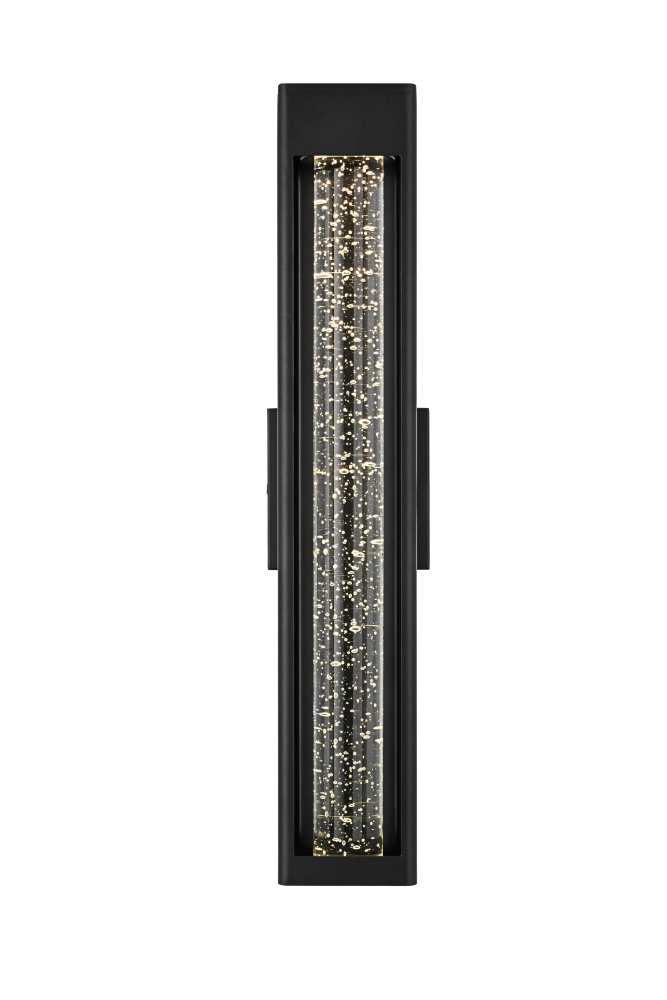 Amaris 22 inch LED Outdoor Wall sconce in Black