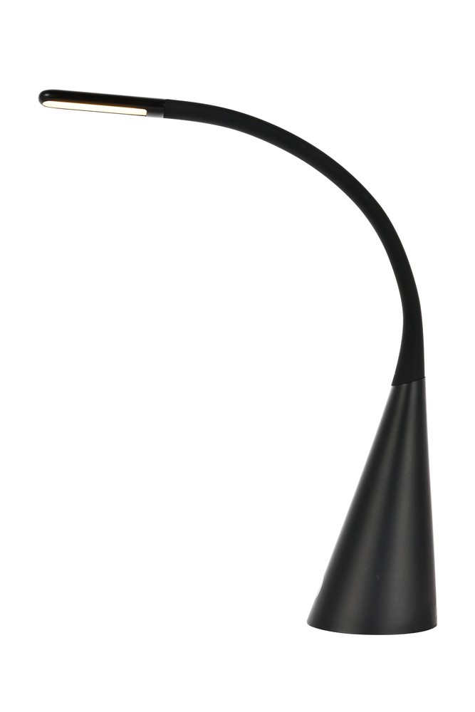 Illumen Collection 1-Light matte black Finish LED Desk Lamp