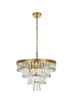 Elegant 1060D20SG - Pendant D20"H14"L10 Satin Gold