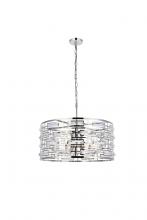 Elegant 1108D24C - Kennedy 24 inch pendant in chrome