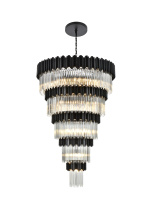Elegant 3400GR48BK - Pendant D48"H79"L45 Black
