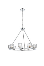 Elegant 5100D32C - Pendant Light D32" G9 Lt9 40W Chrome