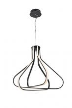 Elegant 5105D26BK - Dahlia LED HANG D26"H25"42W BK
