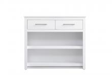 Elegant KD0142WH - Kitchen Island 2Dw 42''Wx26''Dx36''H white