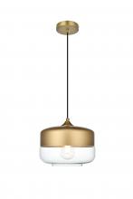 Elegant LD2243SG - ASHWELL Hang D9.8"H8.7"L1 Satin Gold