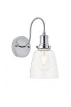 Elegant LD4013W6C - Felicity 1 Light Chrome Wall Sconce