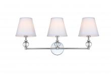 Elegant LD7023W24C - Bethany Wall sconce W27.2"E8.5"H12.5" Chrome