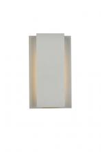 Elegant LDOD4033S - Raine Integrated LED Wall Sconce in Silver