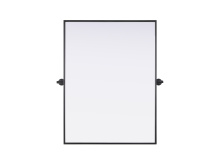 Elegant MR6H2736BLK - Metal Frame Mirror 27"W x 36"H Black