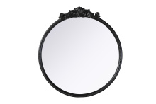 Elegant MR7G36VB - Naomi Vintage Resin Mirror 36x38 in Vintage Bronze