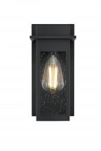 Elegant OD362W11BK - Wall sconce W5&#34; H11&#34; E5.5&#34; L1 Black