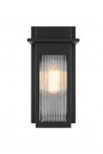 Elegant OD364W11BK - Wall sconce W5&#34; H11&#34; E5.5&#34; L1 Black