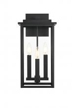 Elegant OD501W18BK - Wall Sconse W9"D 6"H18" Black
