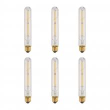 Elegant T10LED201-6PK - LED T10 E26 8W 120V LM900 3000K DIM D1.13 H7.28