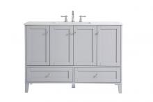 Elegant VF18048GR - 48 Inch Single Bathroom Vanity in Grey