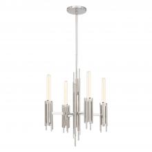 Alora Lighting CH335019PN - Torres 19-in Polished Nickel 4 Lights Chandeliers