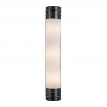 Alora Lighting WV348224UBOP - Willard 24-in Urban Bronze/Opal Matte Glass 3 Lights Wall/Vanity