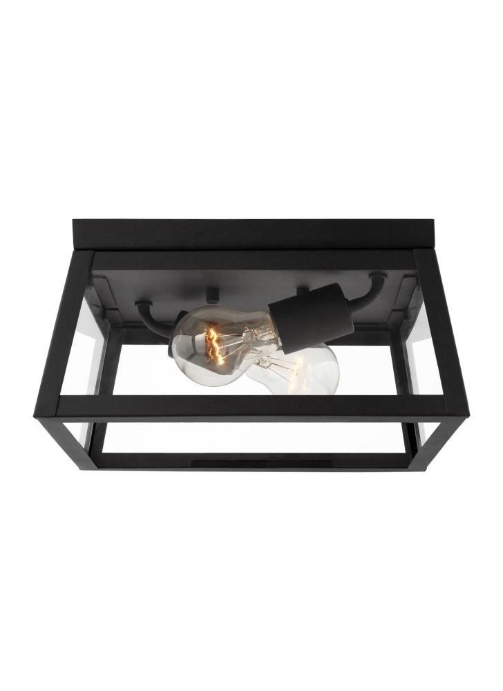 Founders Two Light Outdoor Flush Mount