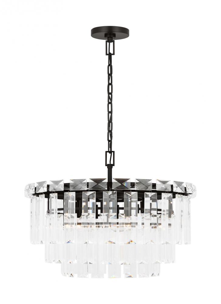 Arden Glam 10-Light Indoor Dimmable Medium Chandelier