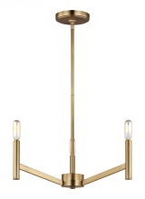 Visual Comfort & Co. Studio Collection 3124303-848 - Vector Three Light Chandelier