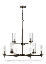 Visual Comfort & Co. Studio Collection 3190309-778 - Nine Light Chandelier