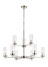 Visual Comfort & Co. Studio Collection 3190309-962 - Nine Light Chandelier