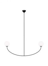 Visual Comfort & Co. Studio Collection AEC1132MBK - Galassia Grand Linear Chandelier