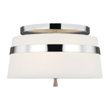 Visual Comfort & Co. Studio Collection AF1143PN - Cordtlandt Small Semi-Flush Mount