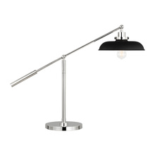 Visual Comfort & Co. Studio Collection CT1111MBKPN1 - Wide Desk Lamp