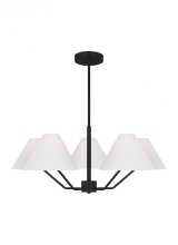 Visual Comfort & Co. Studio Collection DJC1005MBK - Burke Medium Chandelier