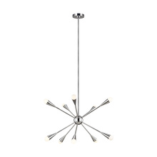 Visual Comfort & Co. Studio Collection EC10310PN - Jax Medium Chandelier