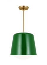 Visual Comfort & Co. Studio Collection KSP1141GRN - Draper Small Pendant