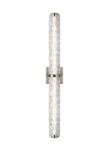 Visual Comfort & Co. Studio Collection WB1879SN-L1 - Cutler 36" Staggered Glass LED Vanity