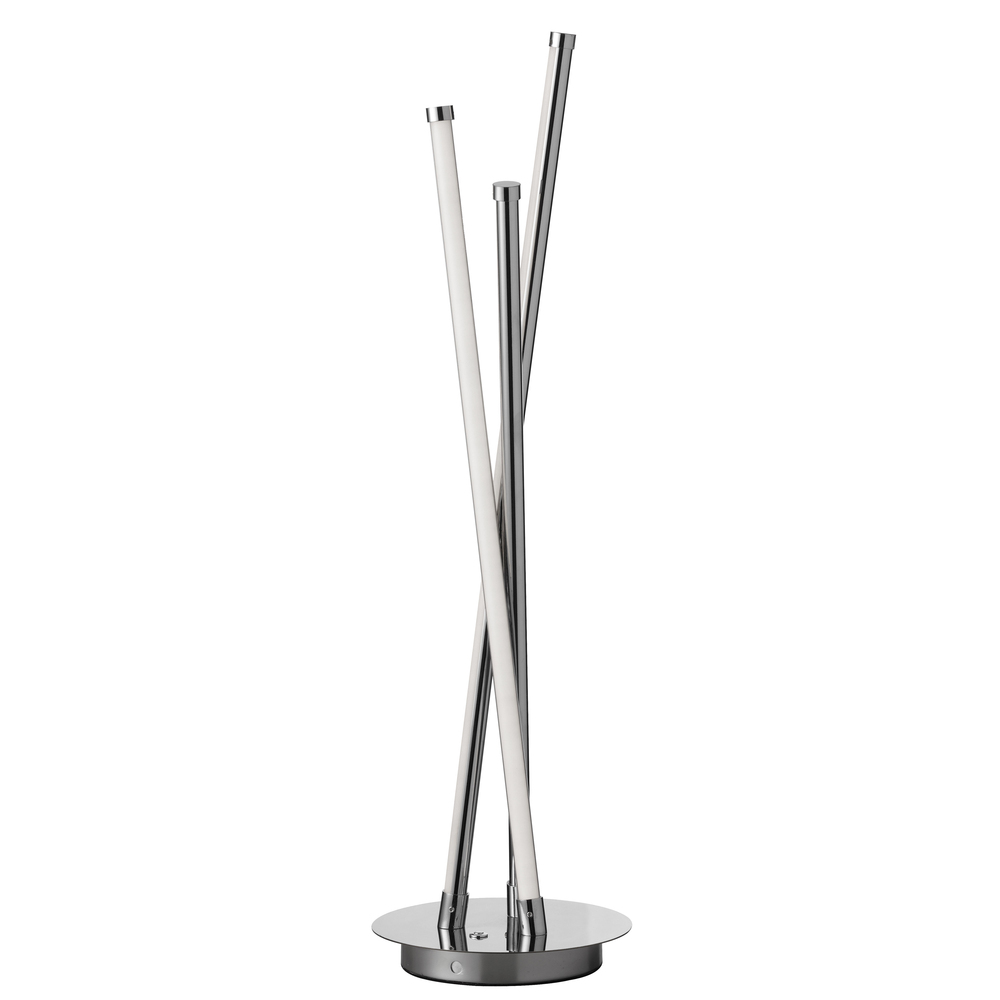13W Table Lamp, Polished Chrome Finish