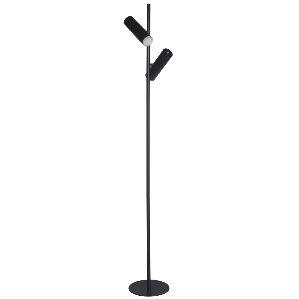 12W Floor Lamp, MB w/ FR Acrylic Diffuser