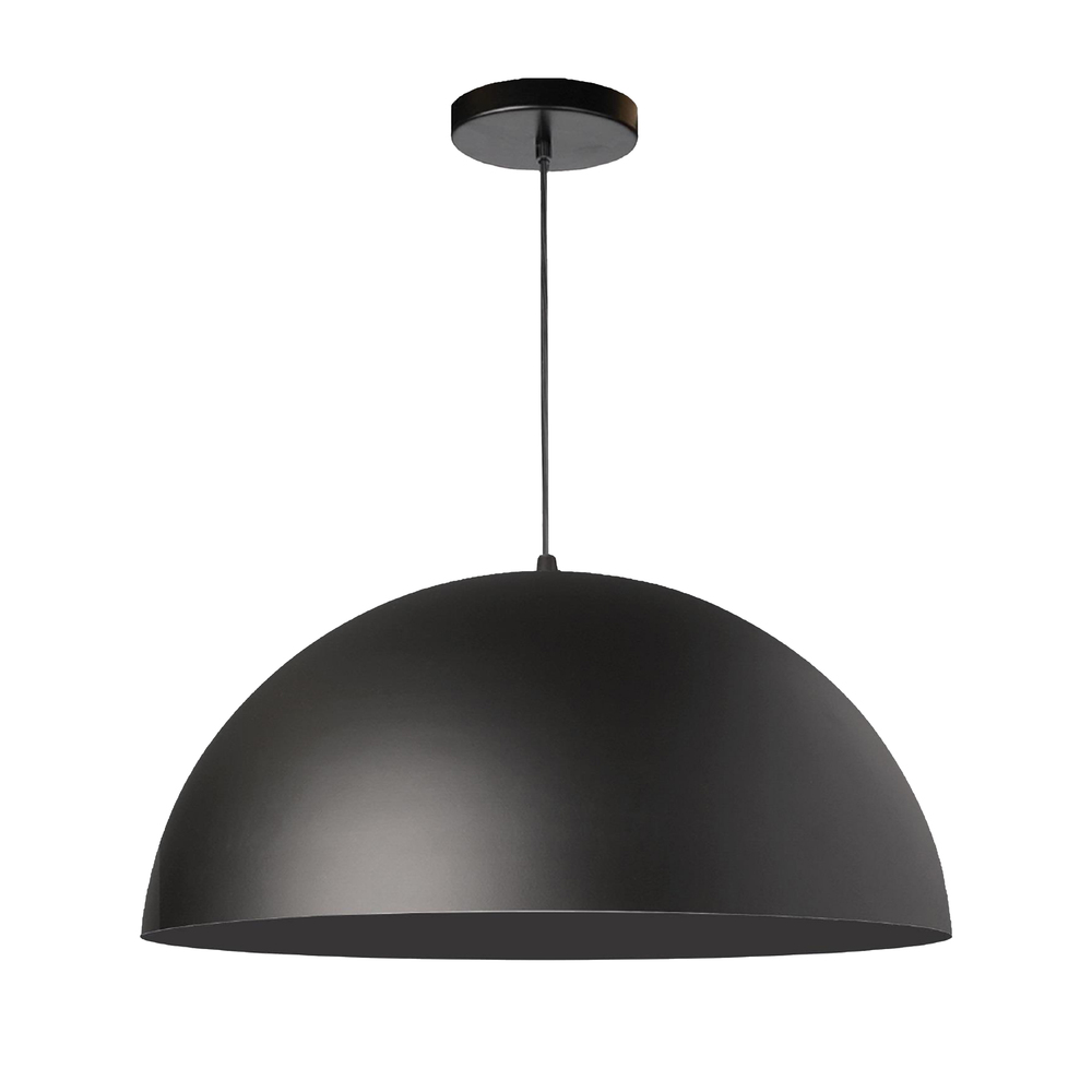 1LT 16" Pendant, Matte Black