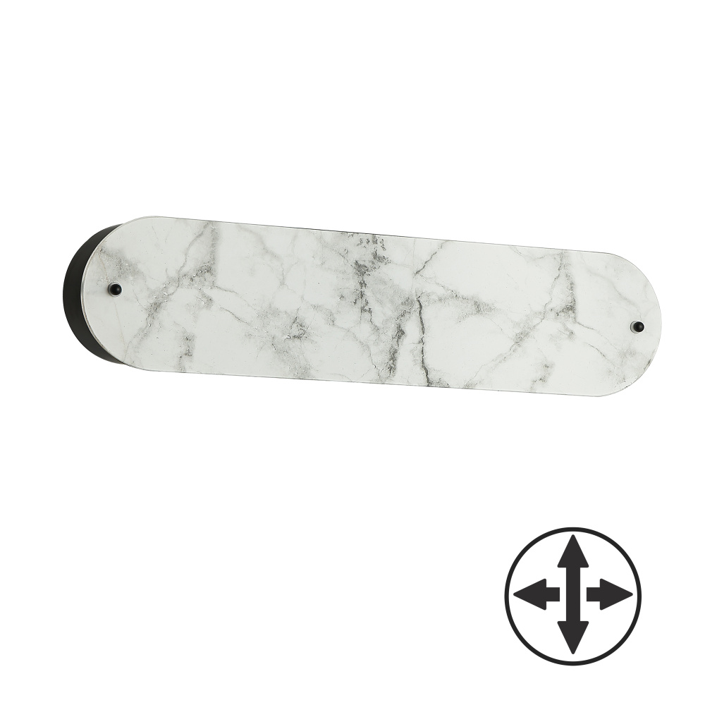 2LT Wall Sconce, MB w/ Faux Alabaster Glass