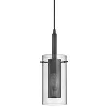 Dainolite 30961-CM-MB - 1LT Incandescent Pendant, MB w/ CLR Glass