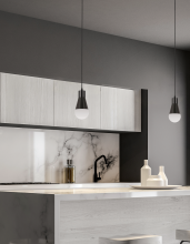 Dainolite FOR-51P-MB - 1LT Pendant, MB