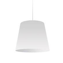 Dainolite OD-M-790 - 1LT Oversized Drum Pendant Medium Wht Shade