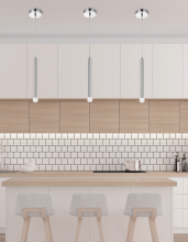 Dainolite SNY-121P-PC - 1LT Pendant, PC