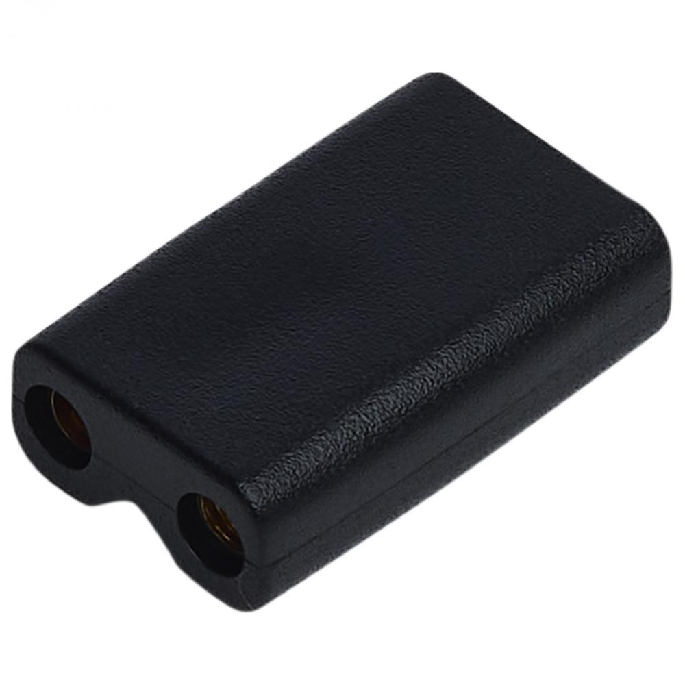 Direct Connector; End-to-End; Black Finish; 2-Pk