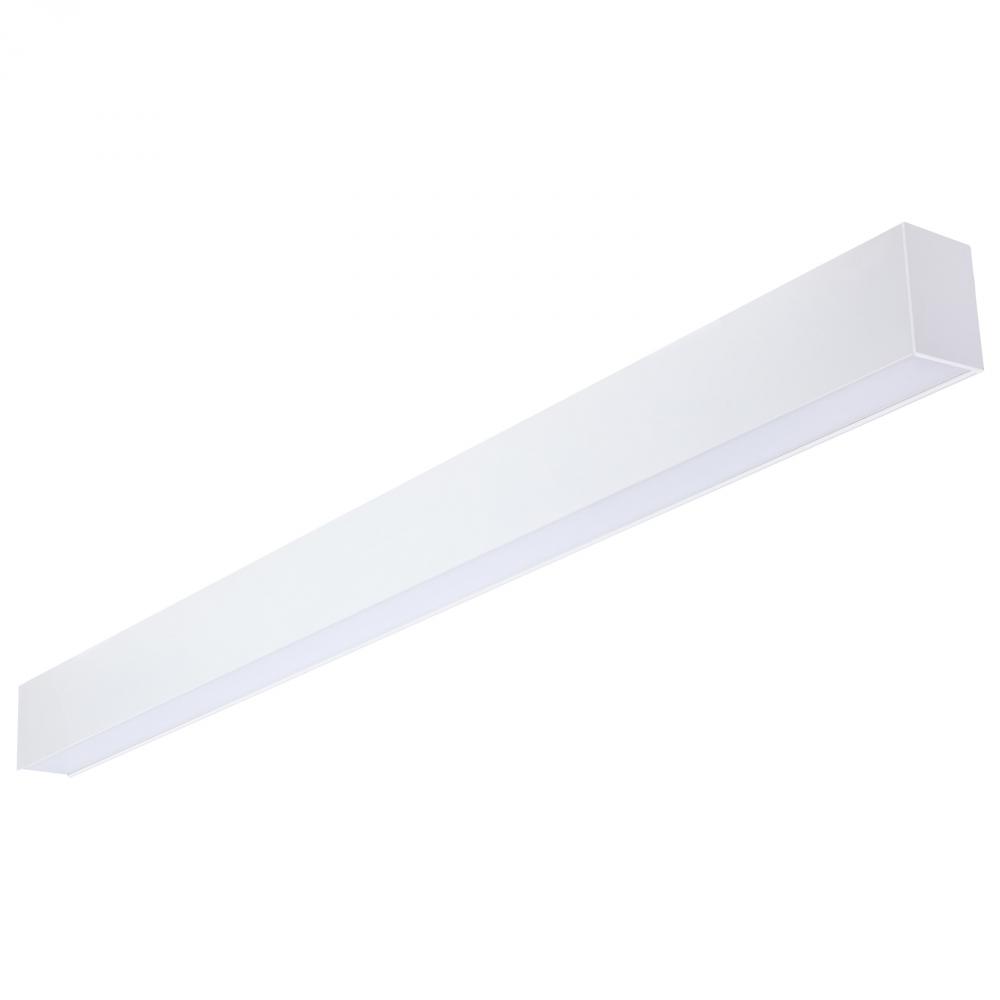 Momentum; 4 Foot LED Connectable Linear Strip; Up and Down Selectable; White Finish